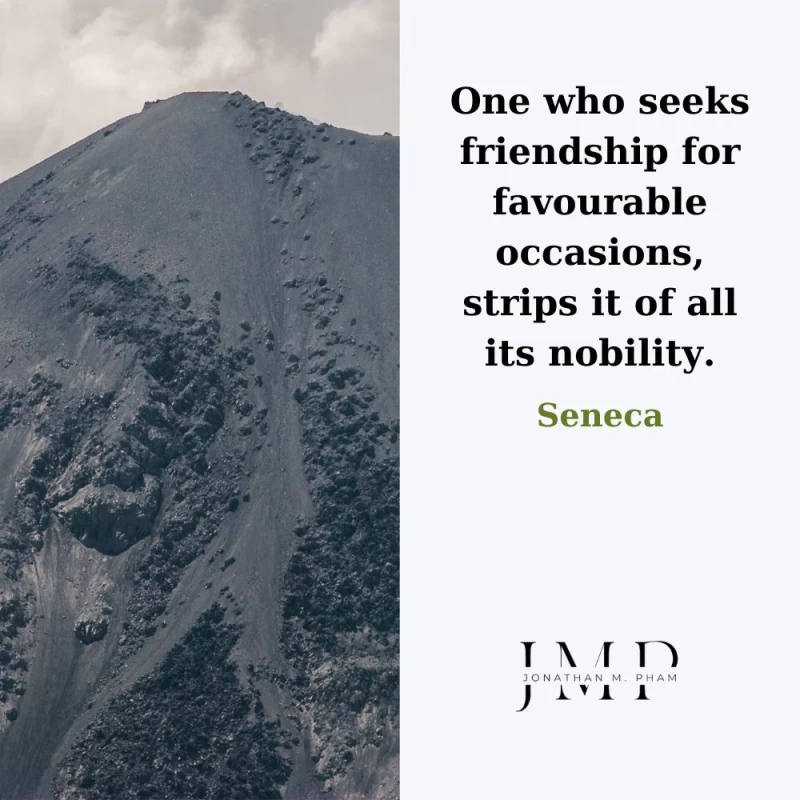 stoic aphorisms on friendship