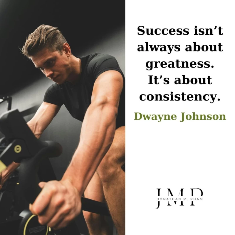 success is about consistency