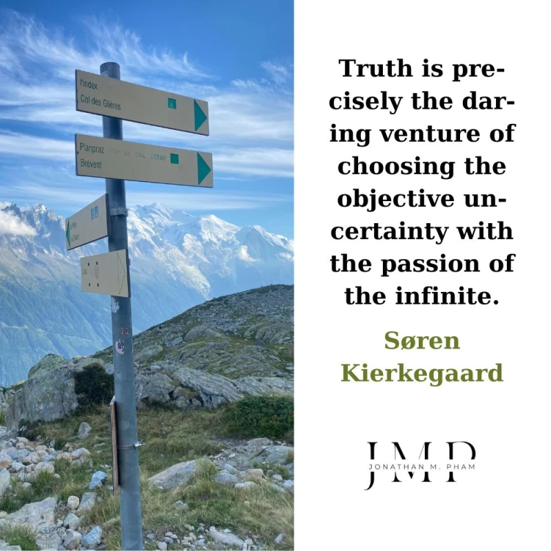 uncertainty leap of faith quotes