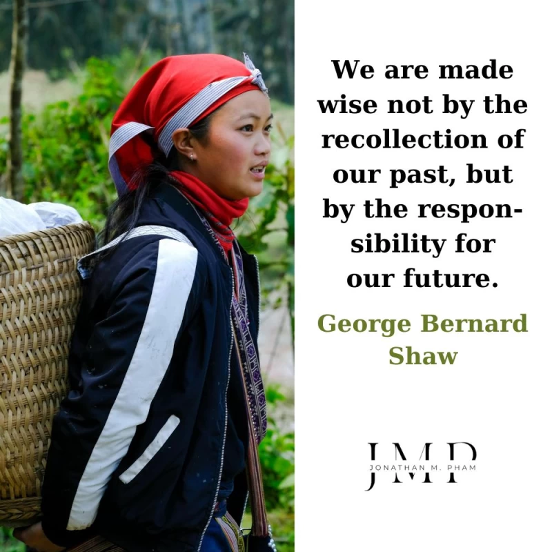 we are made wise by responsibility