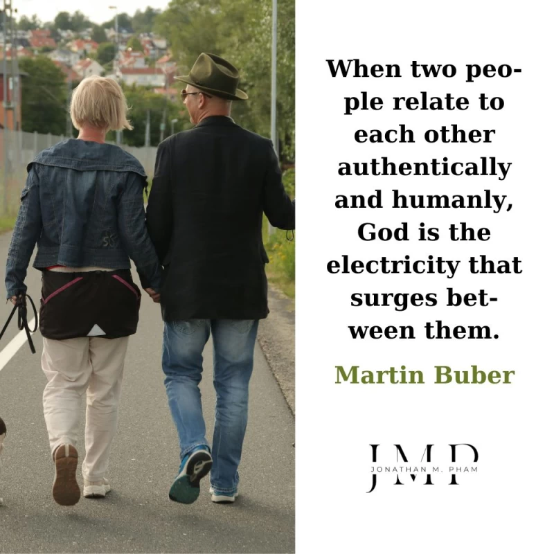 when two people relate authentically