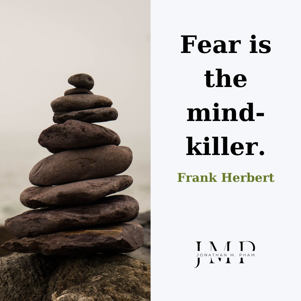 恐怖は心を殺すものです