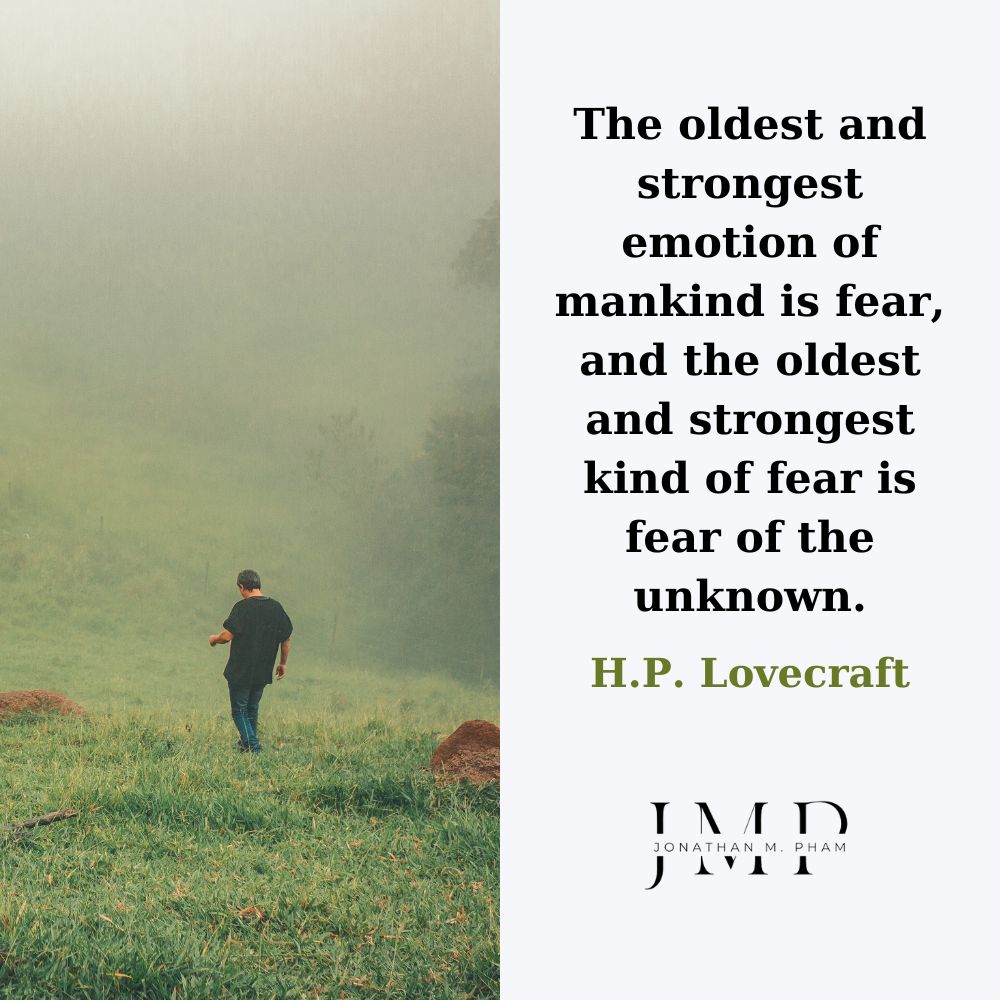 fear of the unknown quote
