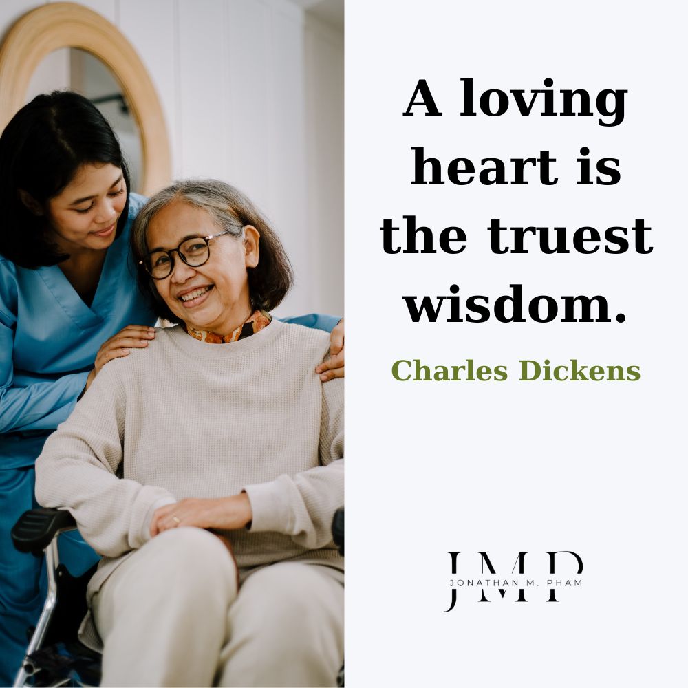 Trái tim yêu thương là sự khôn ngoan đích thực nhất