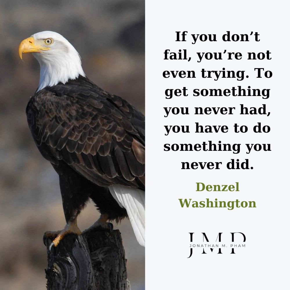 Denzel Washington failure quote