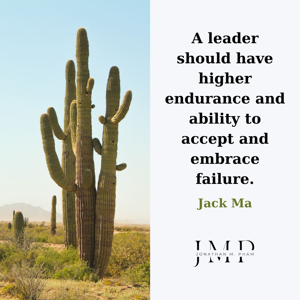 Jack Ma leadership failure quote