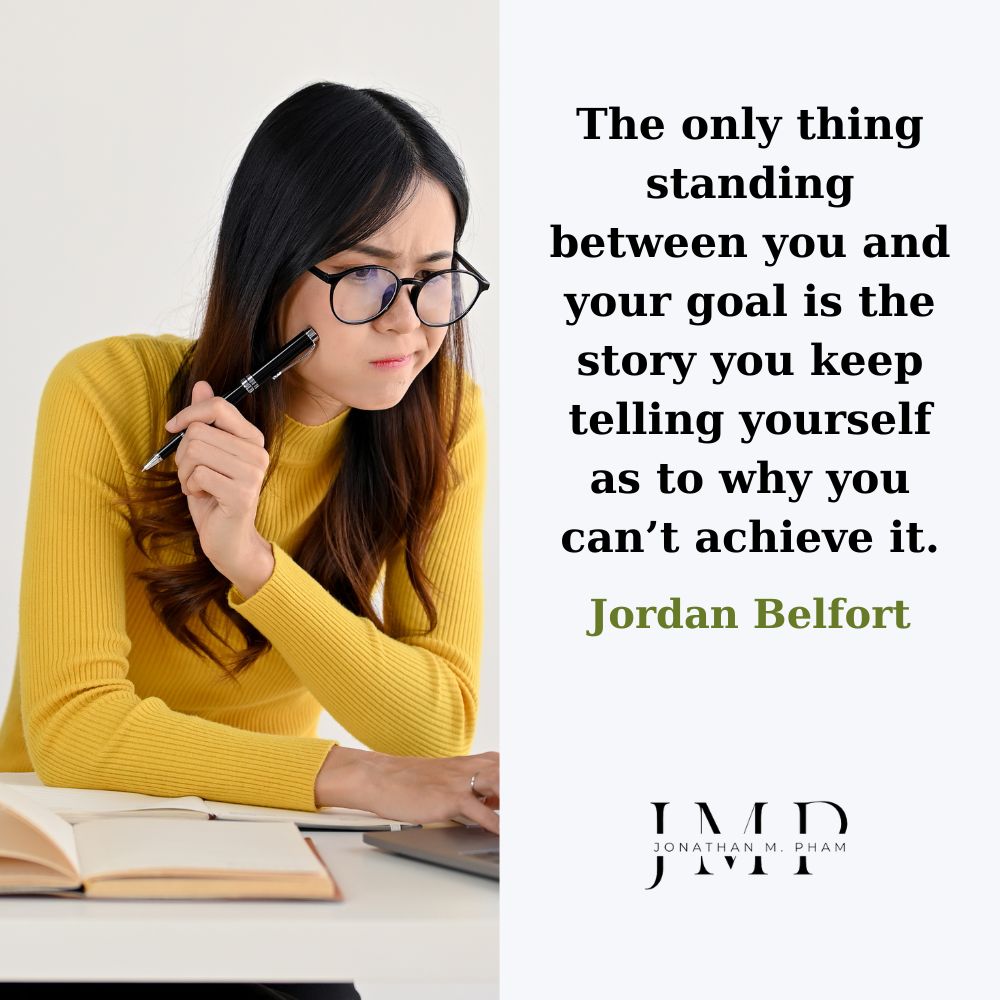 Jordan Belfort quote about overcoming obstacles