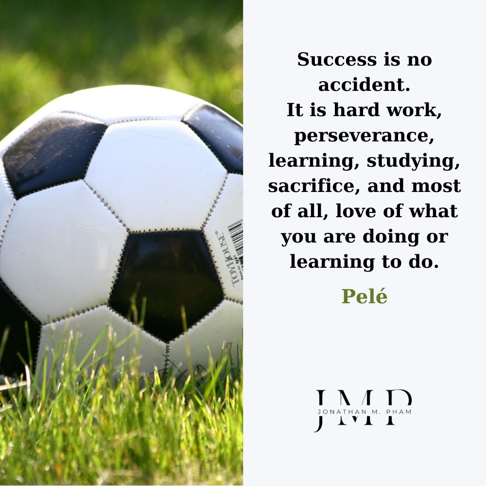 Success is no accident