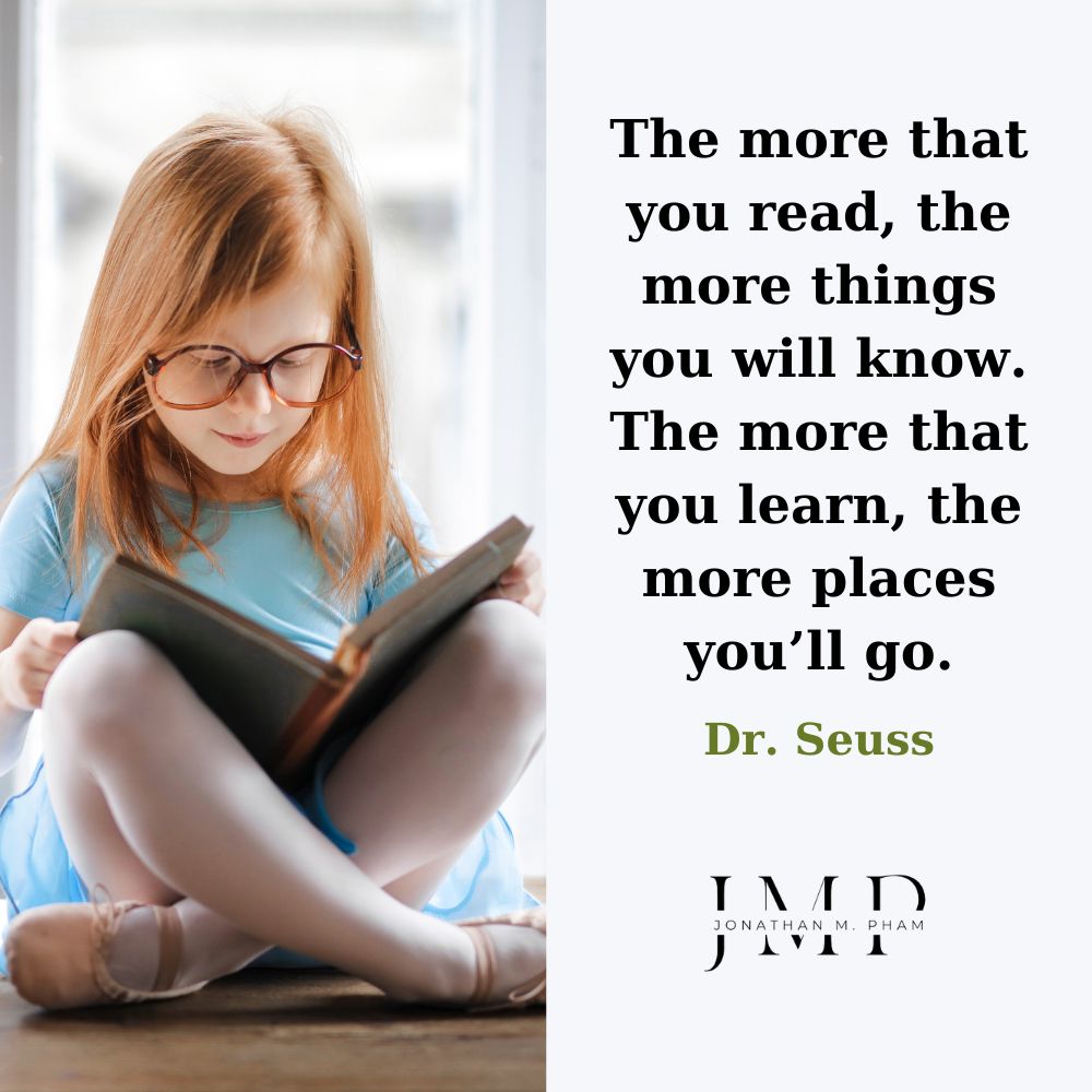 Càng đọc nhiều, bạn sẽ càng biết nhiều