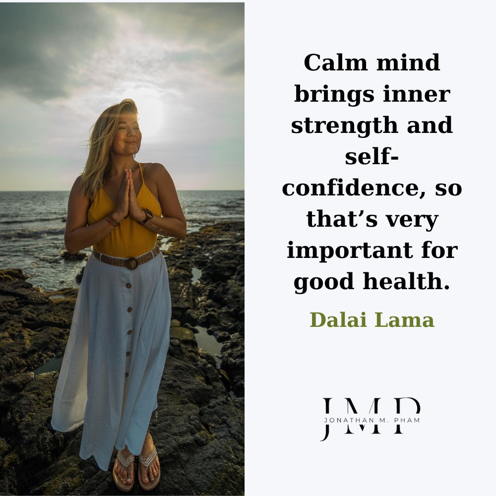 calm mind inner peace quote