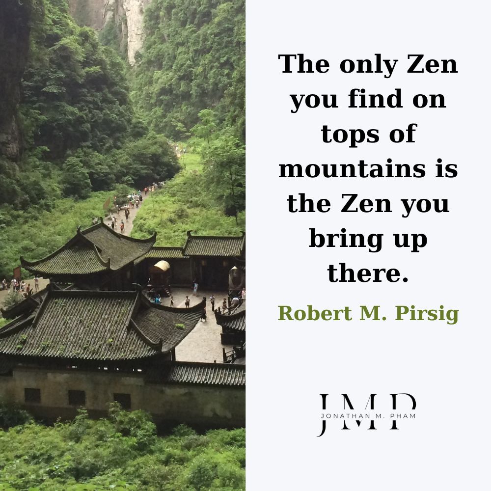 zen inner peace quote