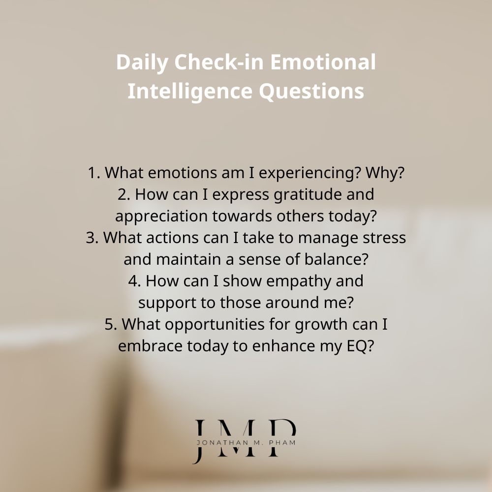 daily check-in EQ questions