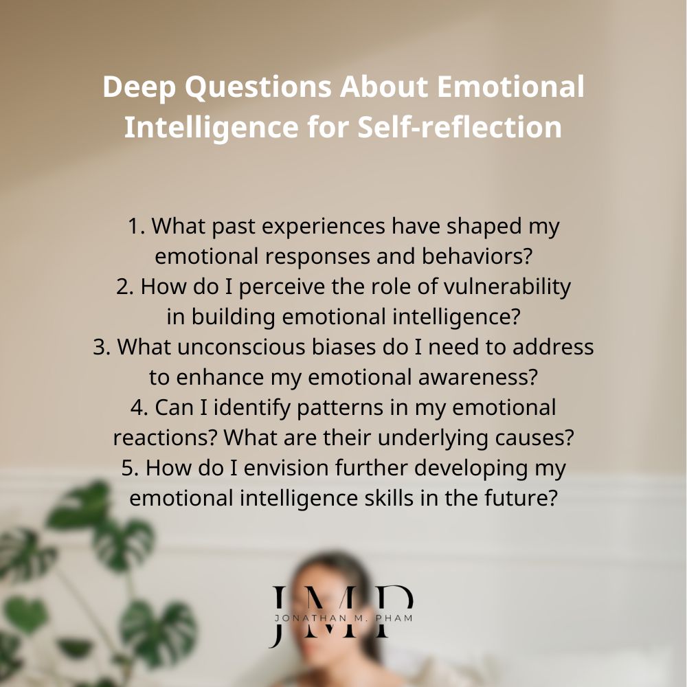 deep questions about emotional intelligence for self-reflection