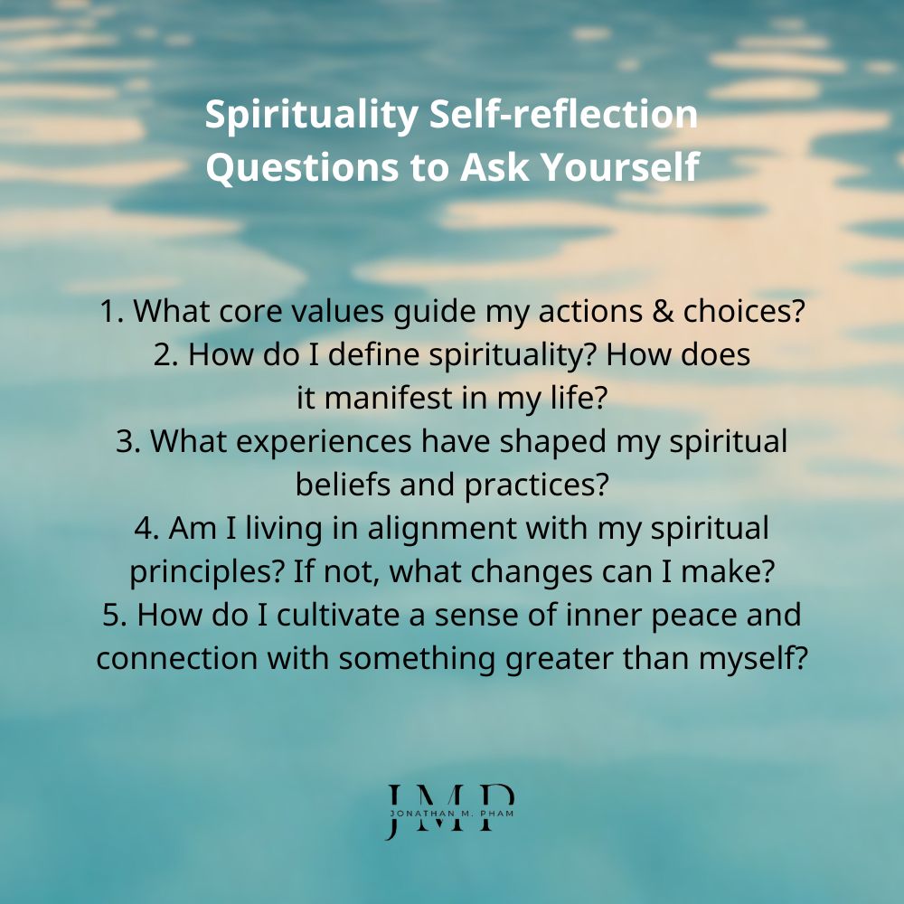 spirituality self-reflection questions