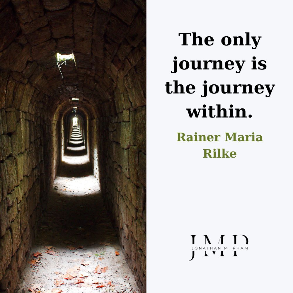 the only journey is the journey within