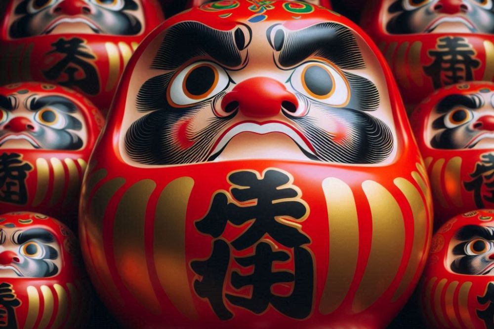 daruma always stand up