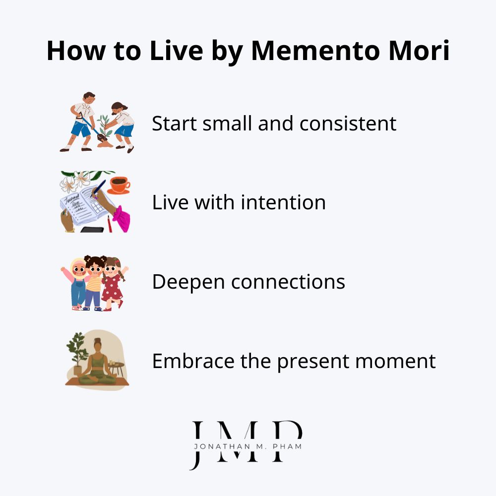 how to live by memento mori