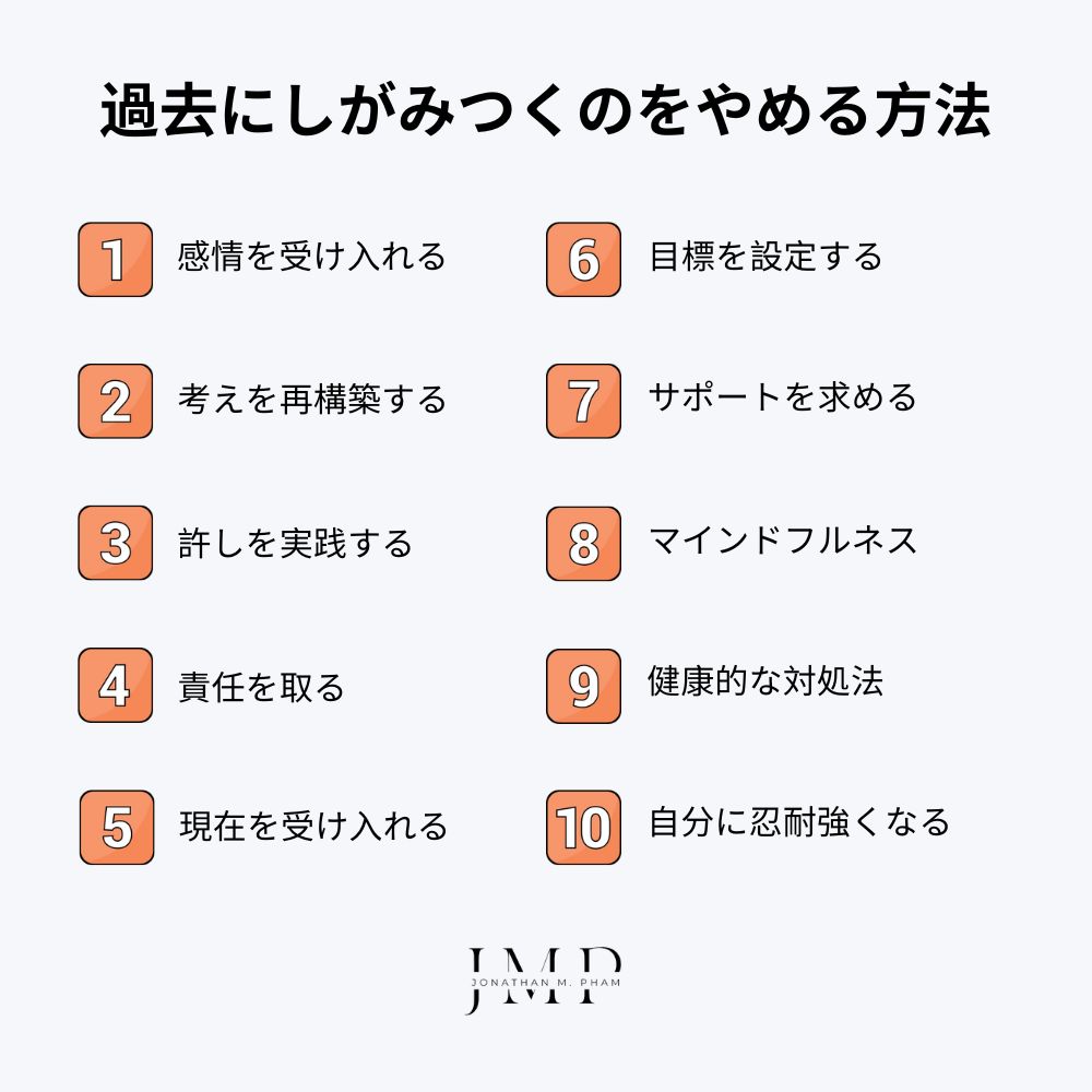過去にしがみつくのをやめる方法