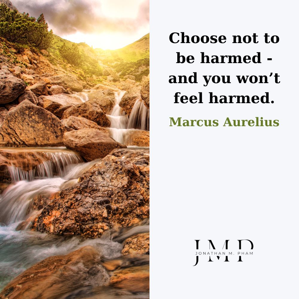 choose not to be harmed