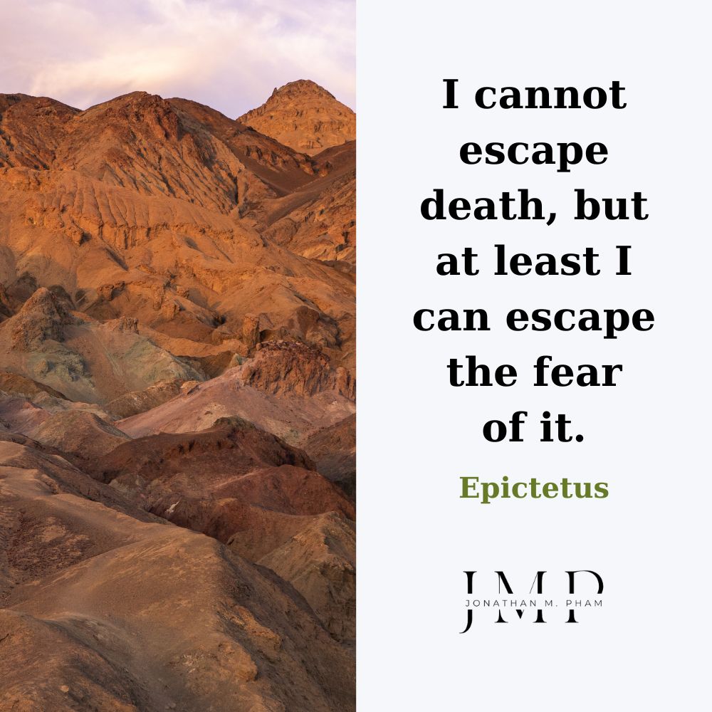 escape the fear of death