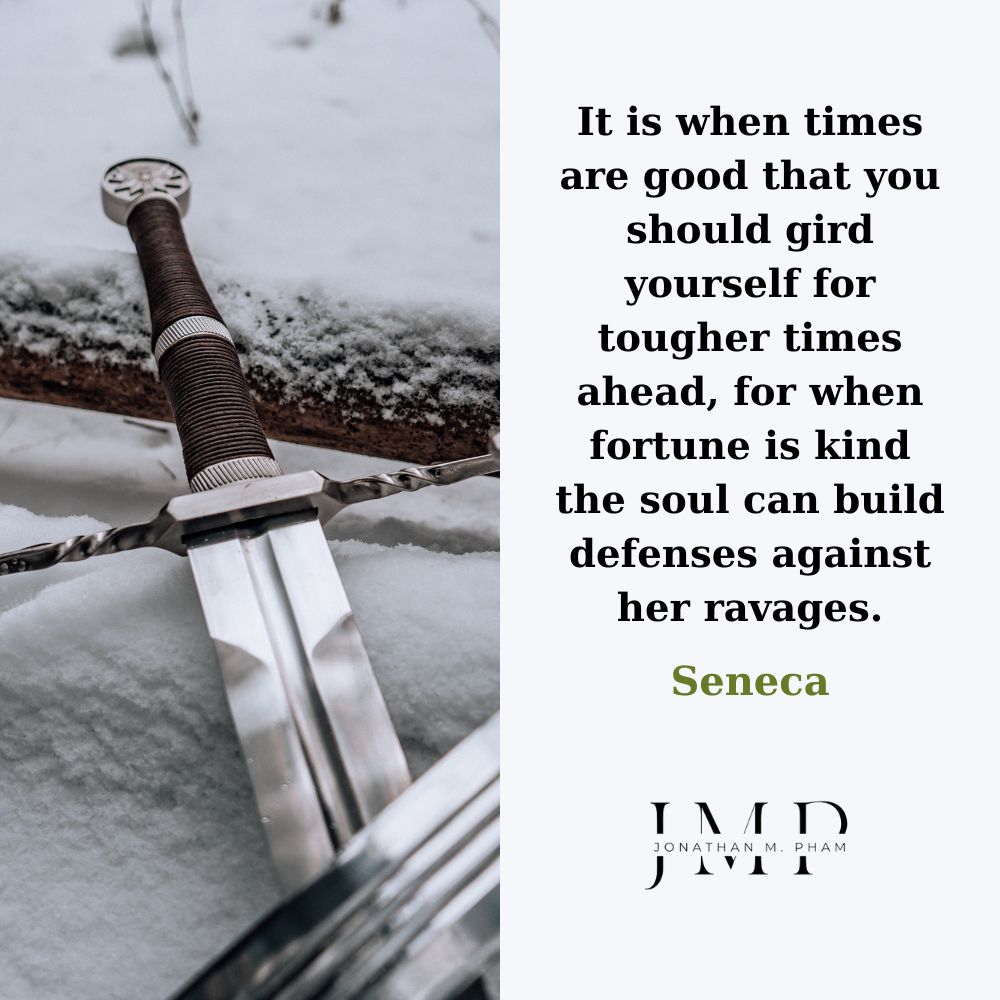 gird yourself for tougher times ahead