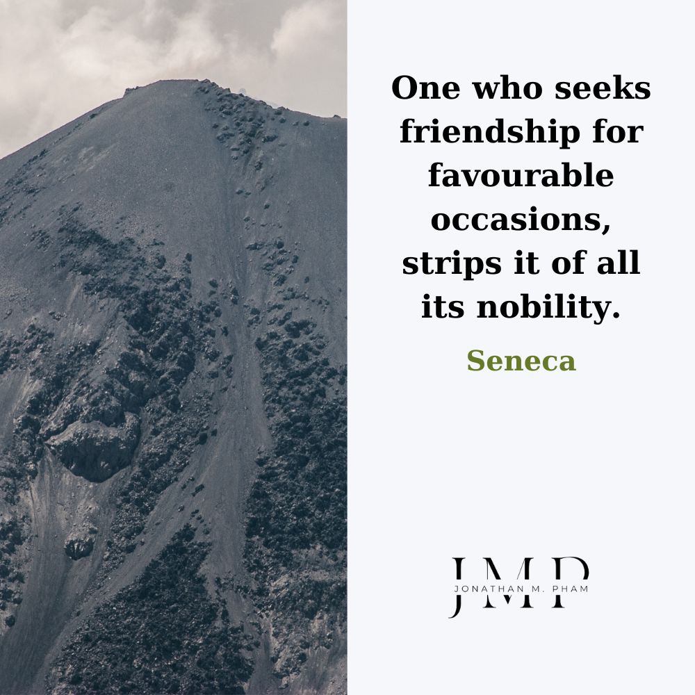 stoic aphorisms on friendship