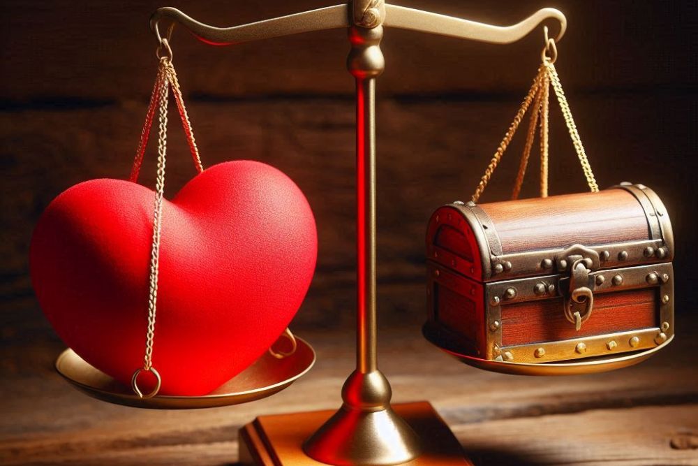 Where your treasure is, there your heart will be also