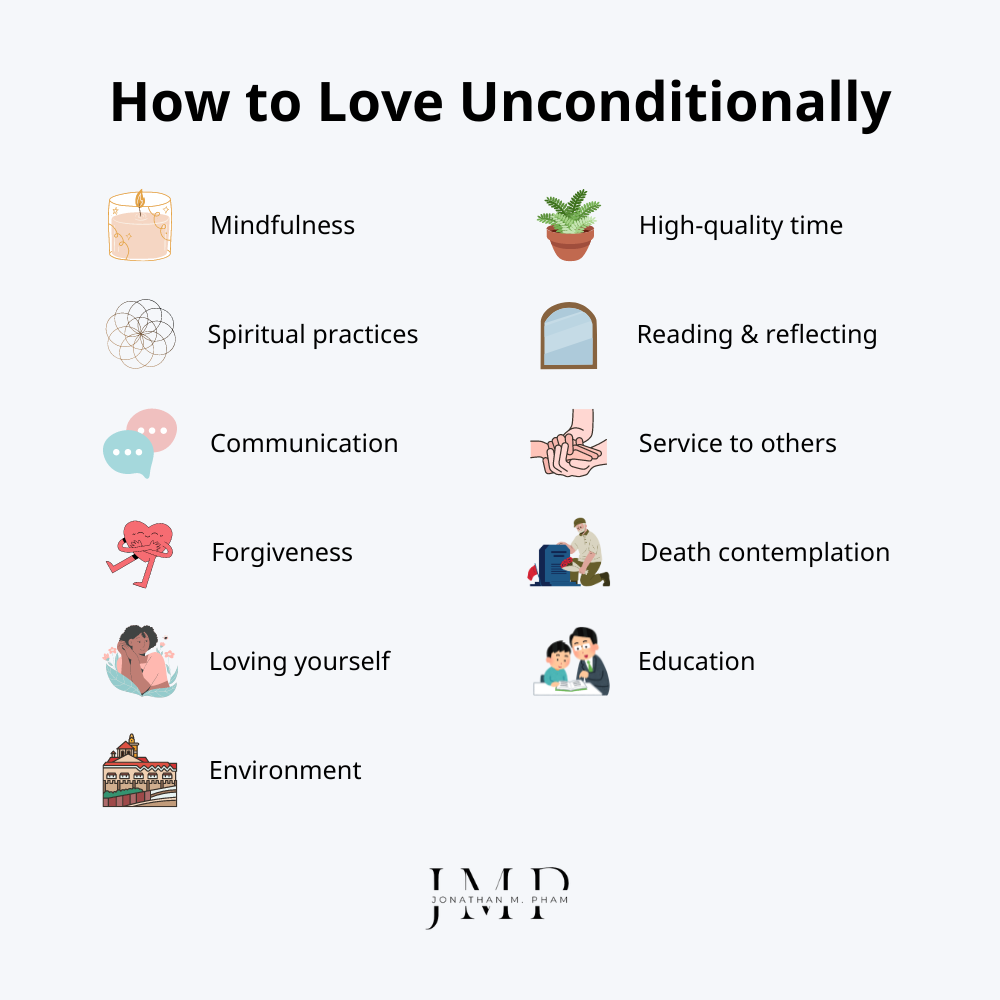 how to love unconditionally