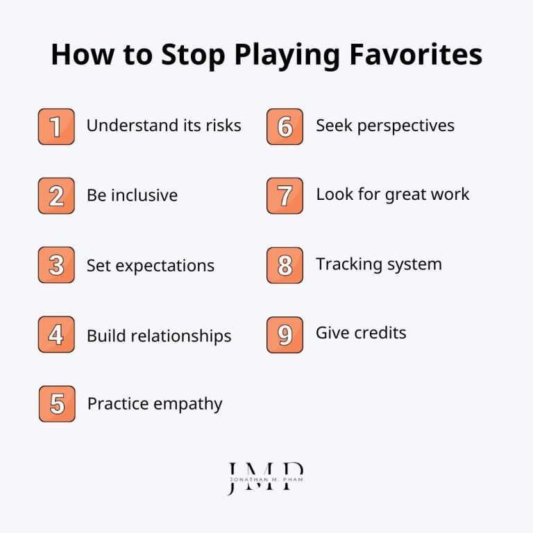 Playing Favorites The Dark Side of Leadership Jonathan M. Pham