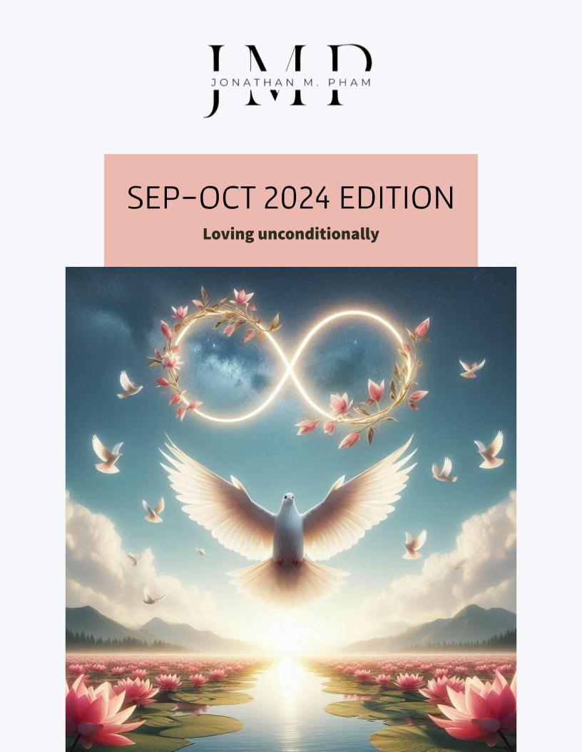 September & October 2024 edition_ Loving unconditionally (Jonathan M. Pham)