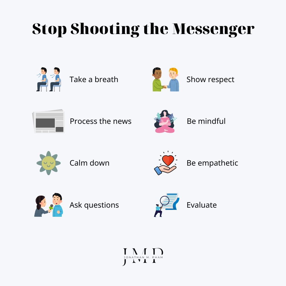 how to stop shooting the messenger