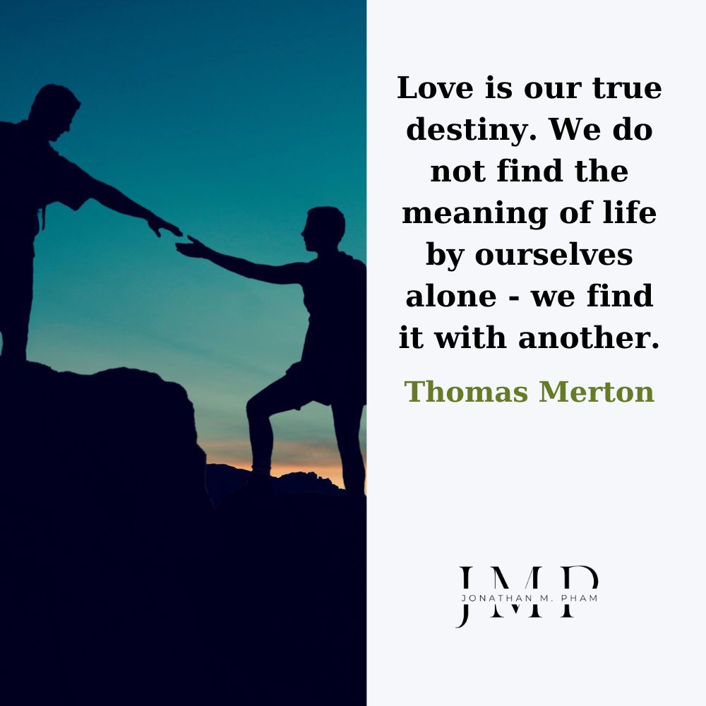 love is our true destiny