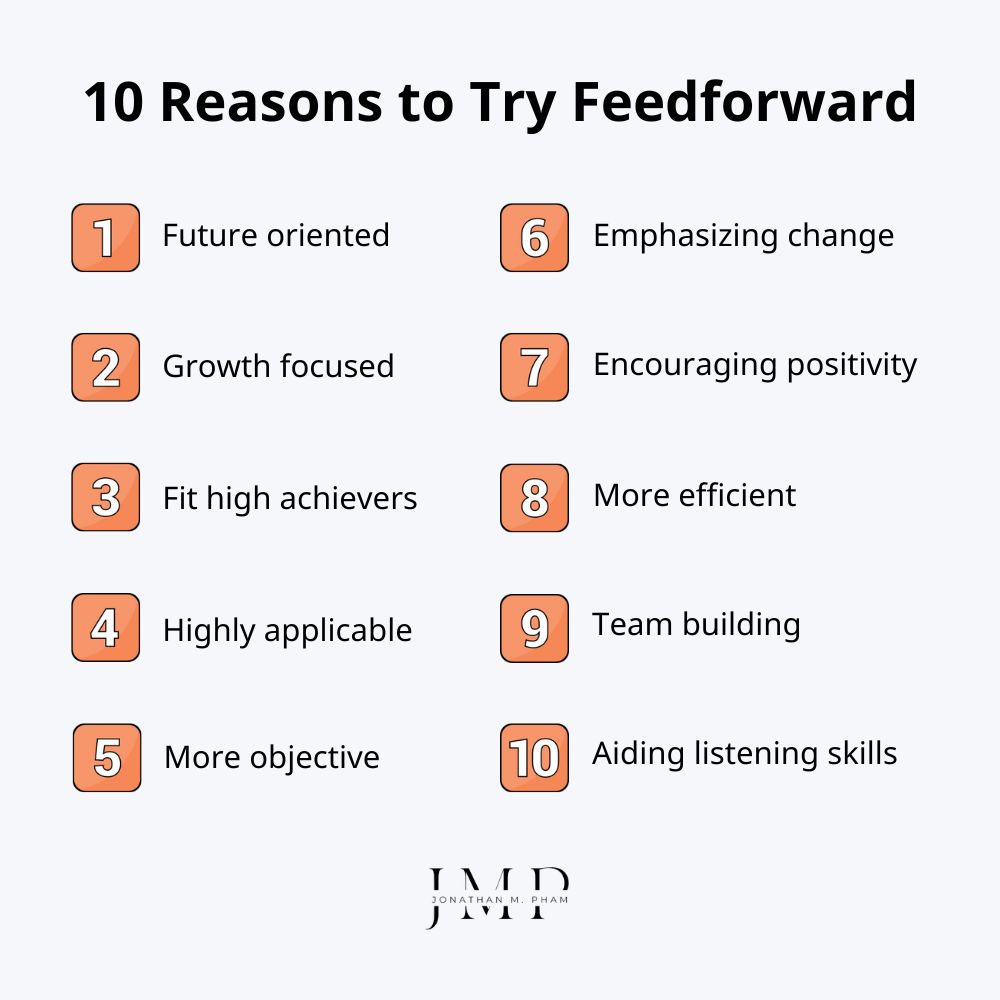 10 reasons to try feedforward