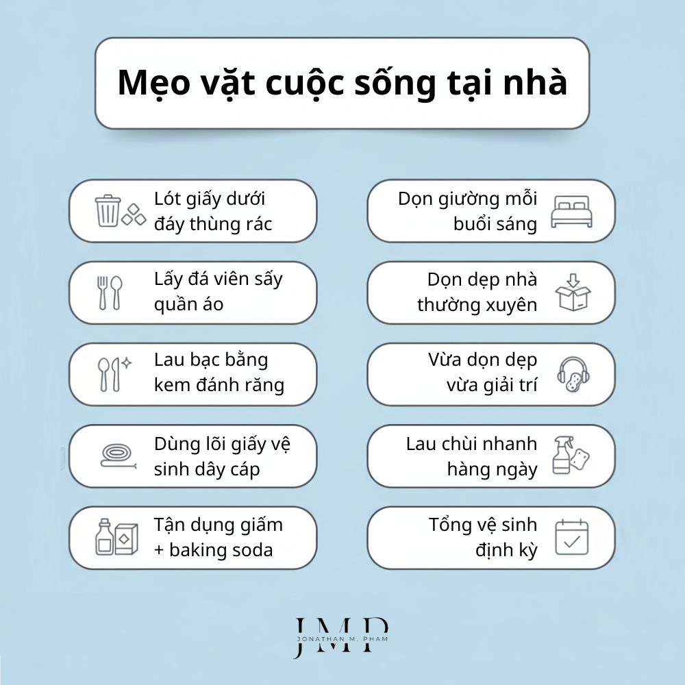 mẹo vặt nhà bếp gia đình