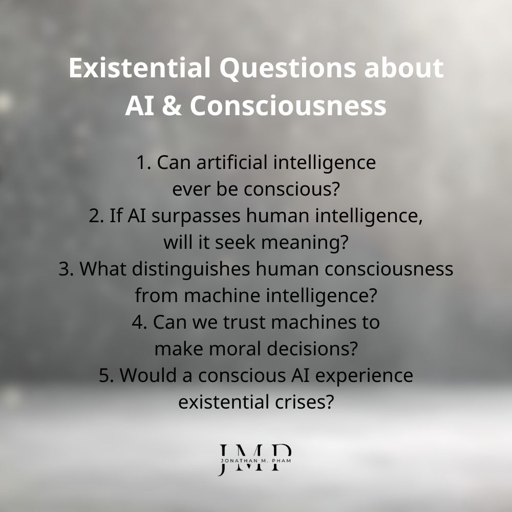 existential questions about ai consciousness