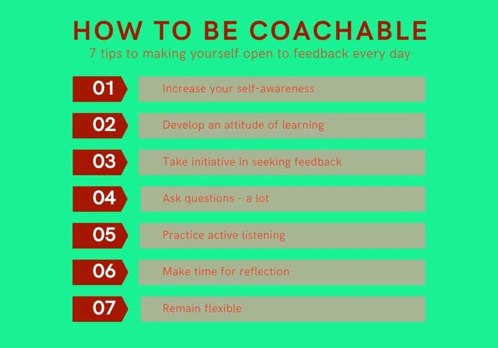 how to be coachable