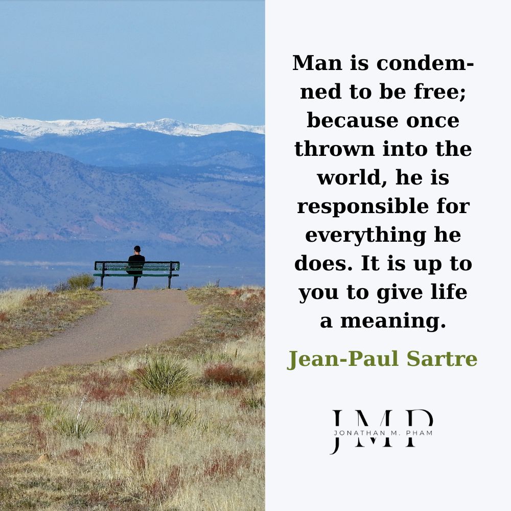 man is condemned to be free