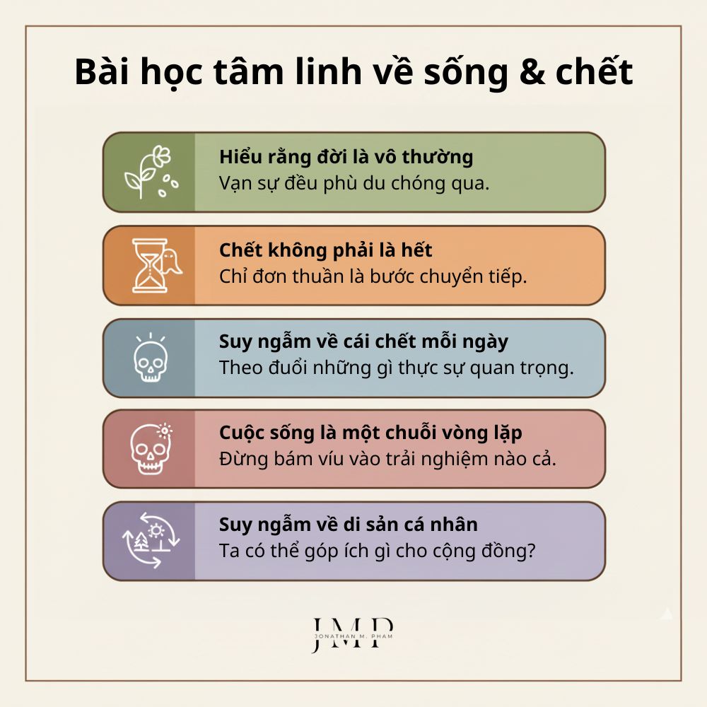 bài học tâm linh về sự sống & cái chết