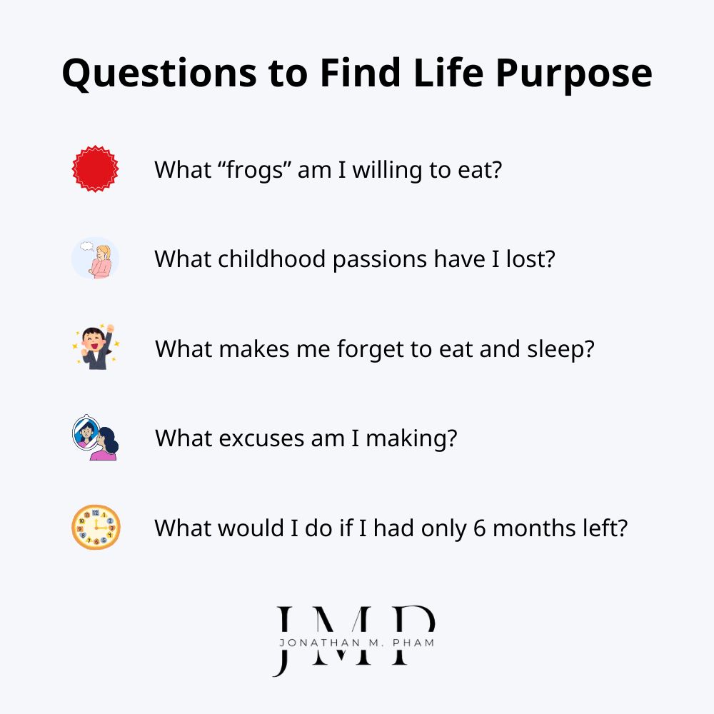 deep questions that help you find your life purpose