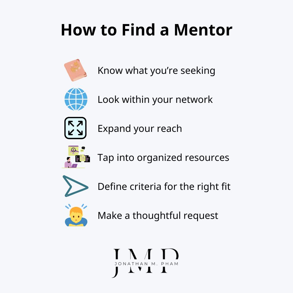 how to find a mentor