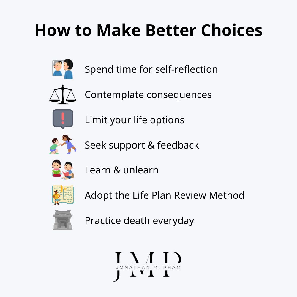 how to make better choices in life