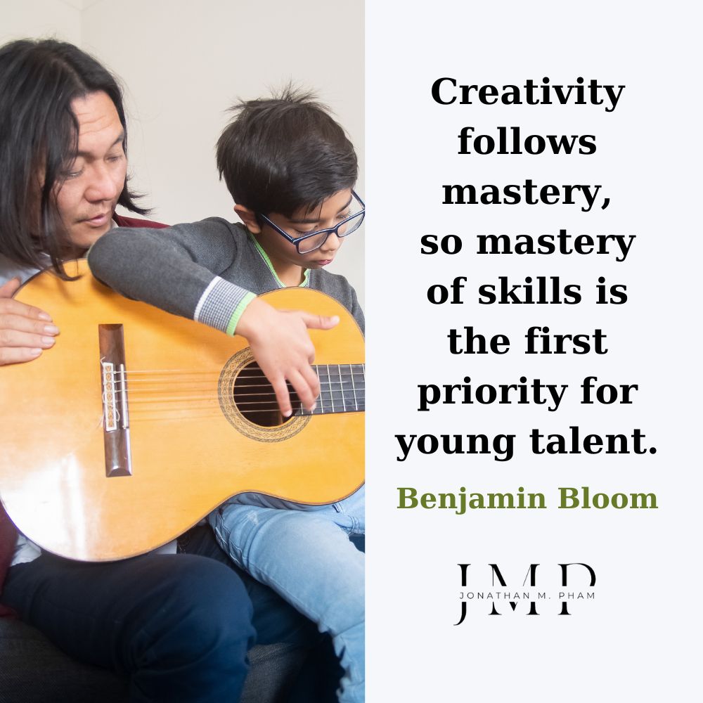 creativity follows mastery