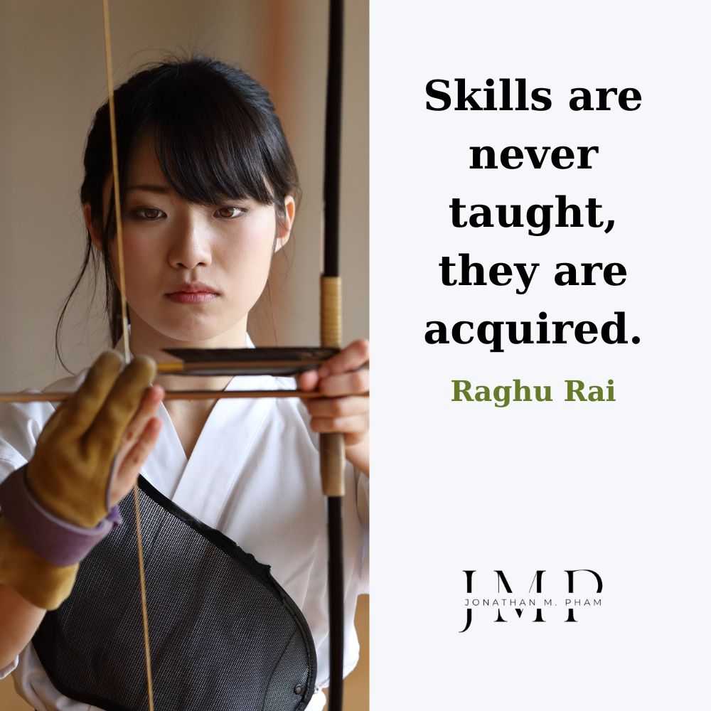 skills are never taught