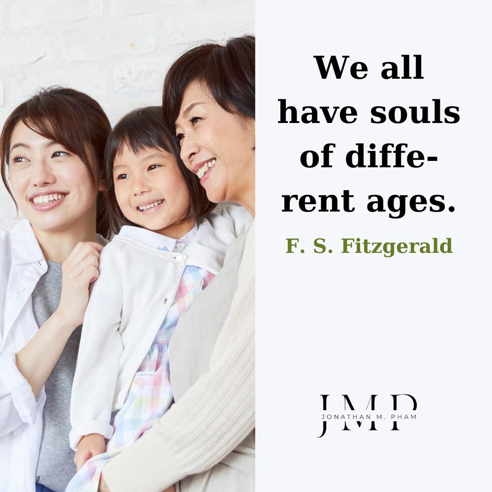 we all have souls of different ages