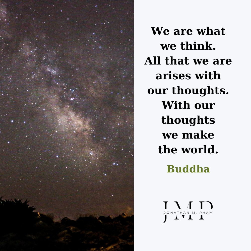we are what we think