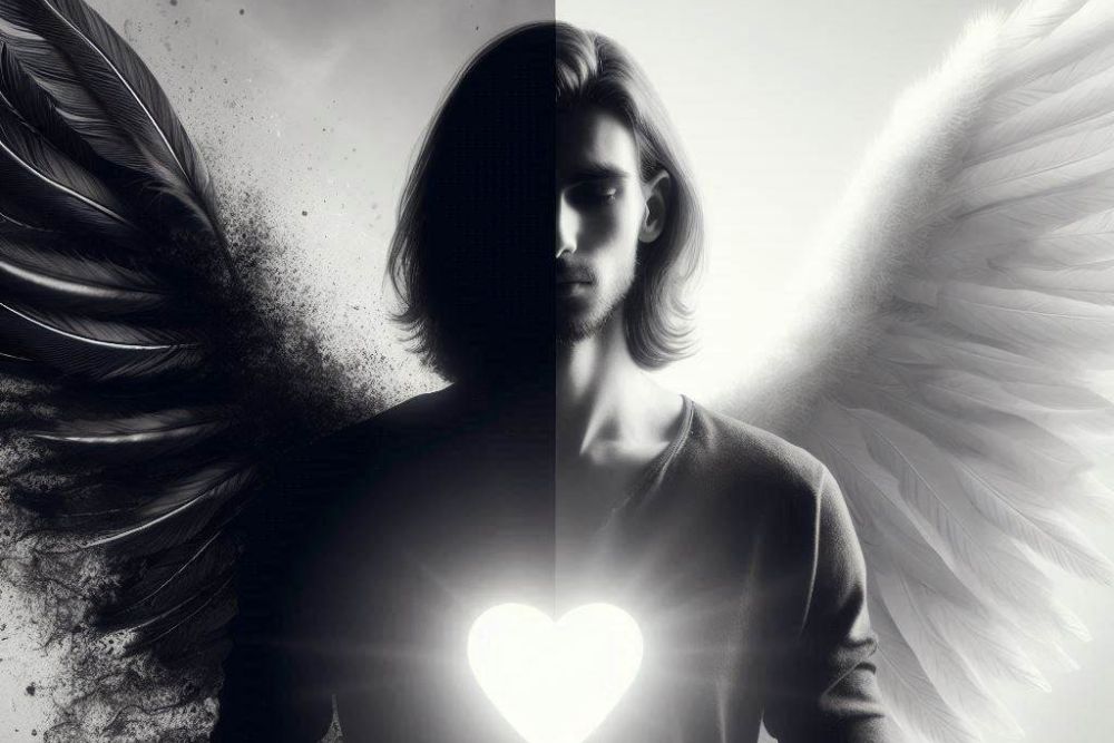 light and dark
