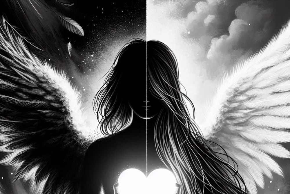 light and dark