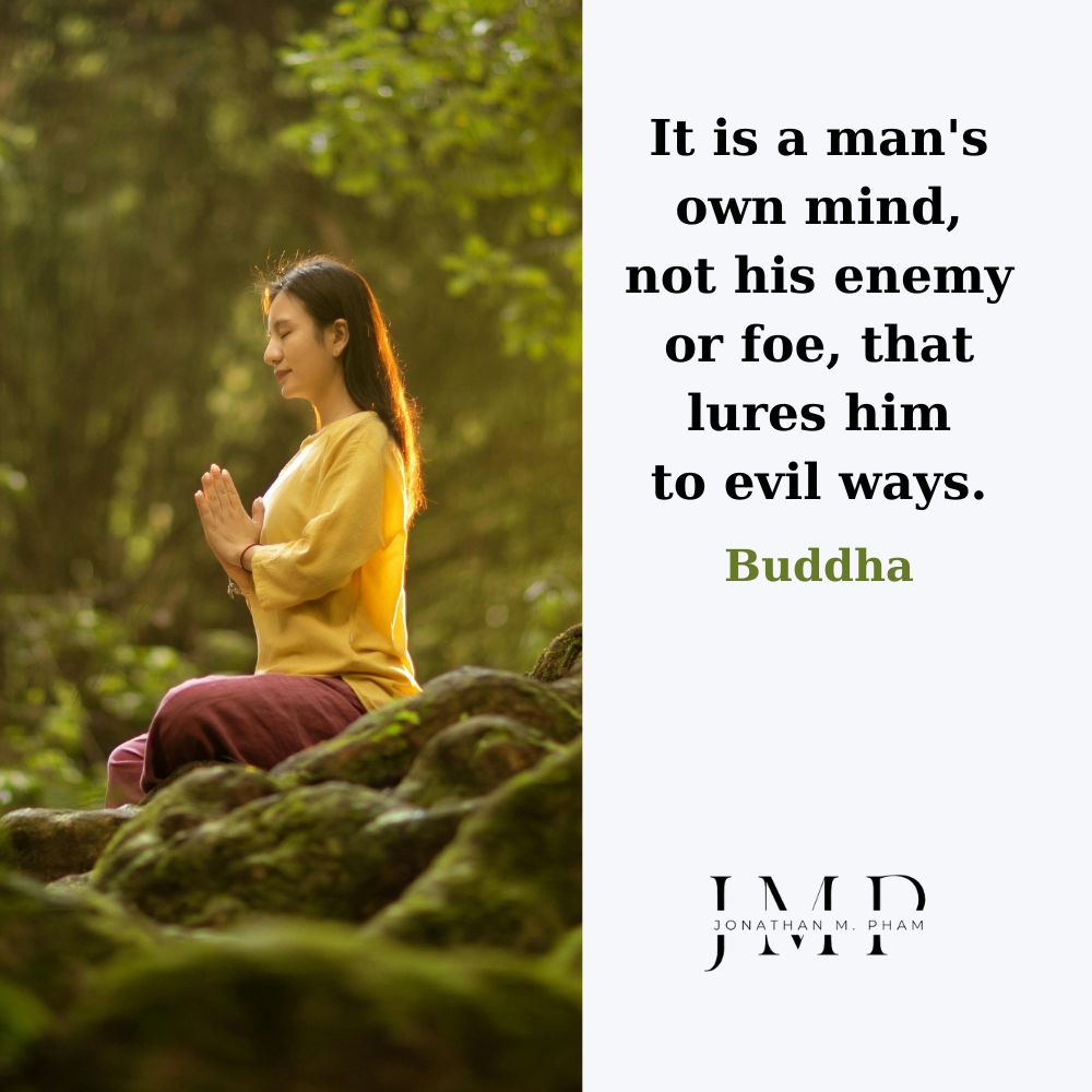a man own mind lures him to evil
