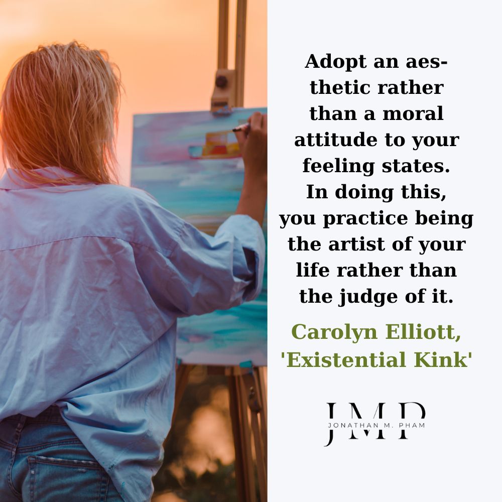 being the artist of your life