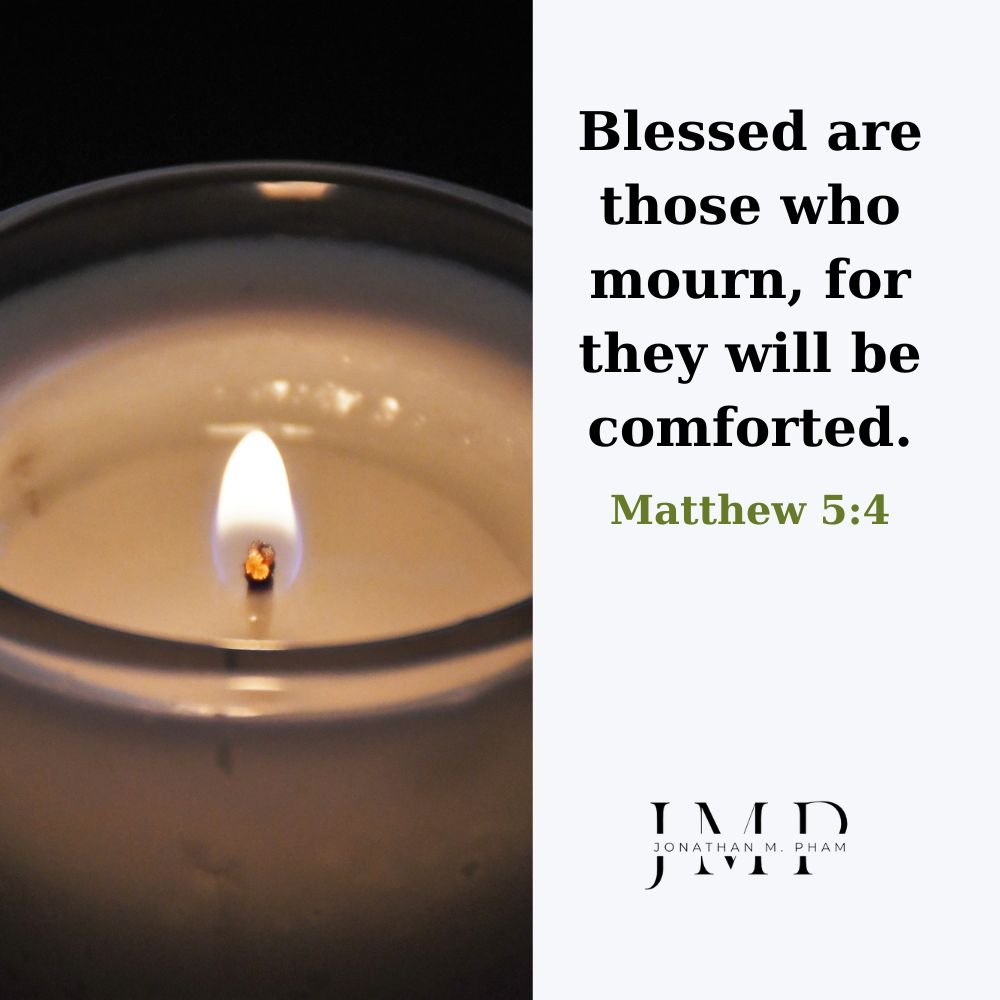 blessed are those who mourn